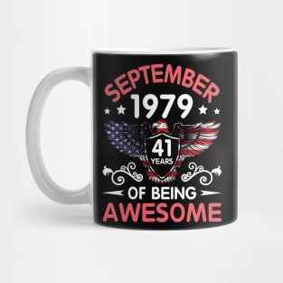 USA Eagle Was Born September 1979 Birthday 41 Years Of Being Awesome Mug